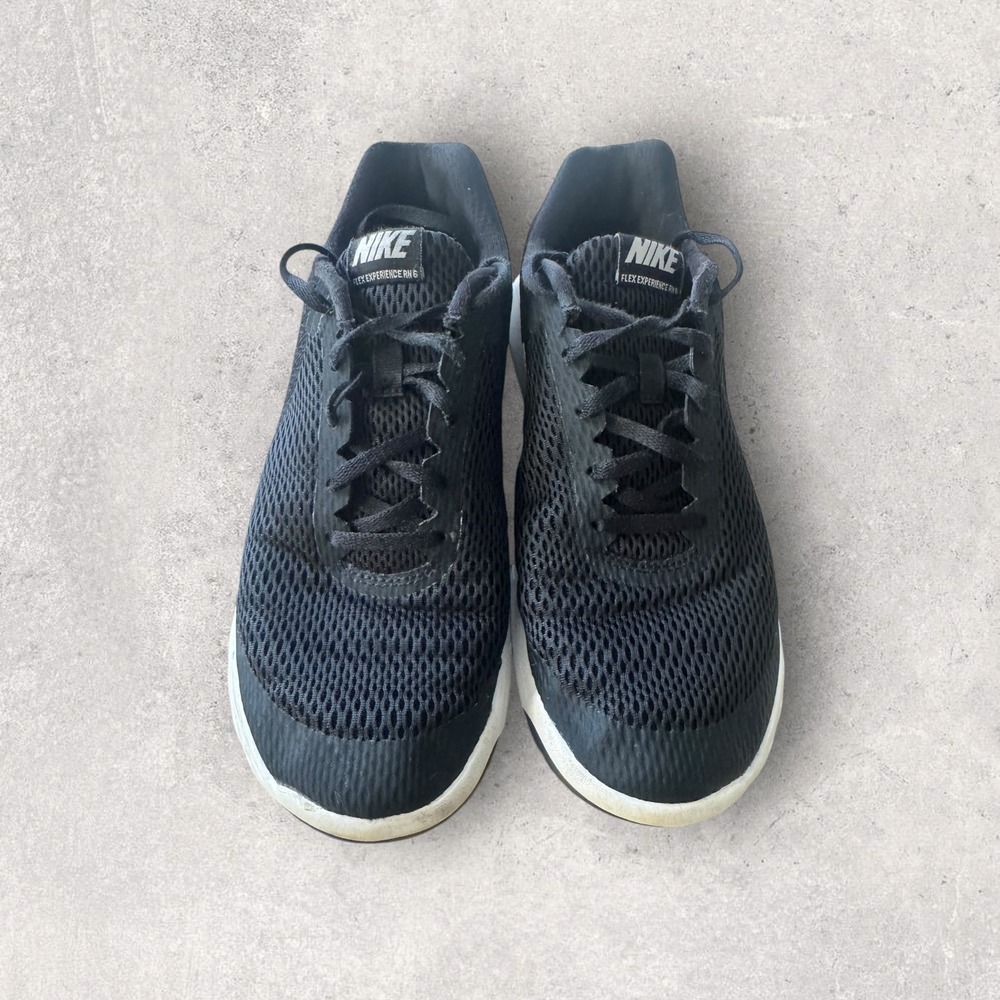 Nike Flex Experience RN 6 Women Black Running Shoes Sneakers Size 8.5‎
